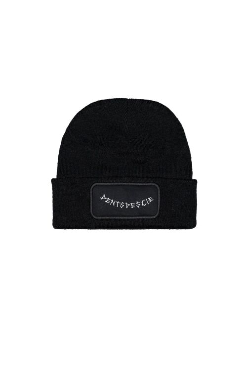 Dents de Scie® Baba Yaga Bonnet Beanie Noir