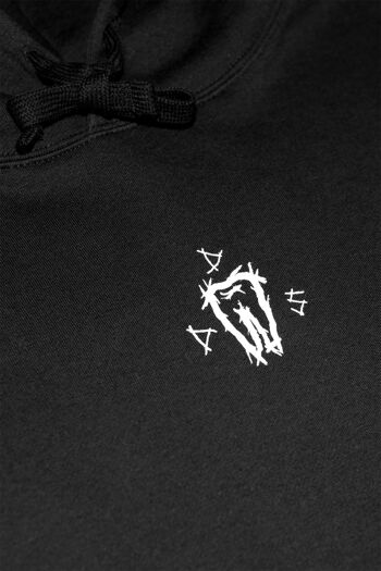 Dents de Scie® Midnight Forest Sweat-shirt Noir 3