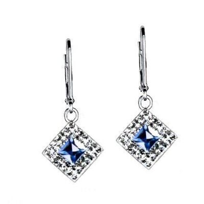 Boucles d'oreilles Valentina argent 925