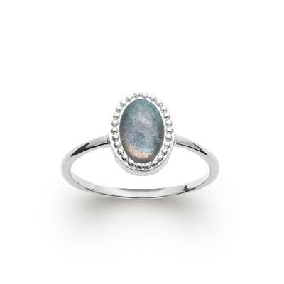 Anello Labradorite "Alexandra" - Argento 925