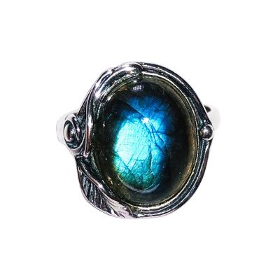 Bague Labradorite "Justine" - Argent 925