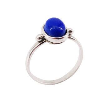 Bague Lapis-lazuli "Camille" - Argent 925 2