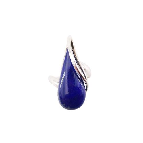 Bague Lapis-lazuli "Colombe" - Argent 925