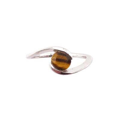 Bague Oeil de tigre "Doriane" - Argent 925