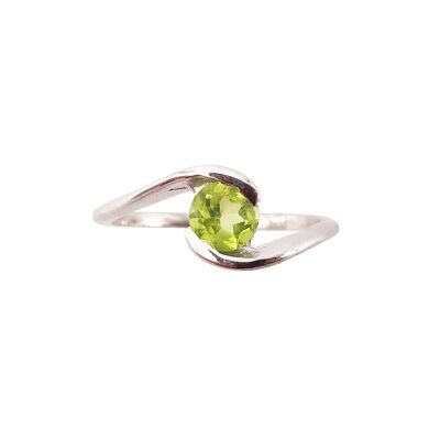 Peridot-Ring "Doriane" - 925 Silber