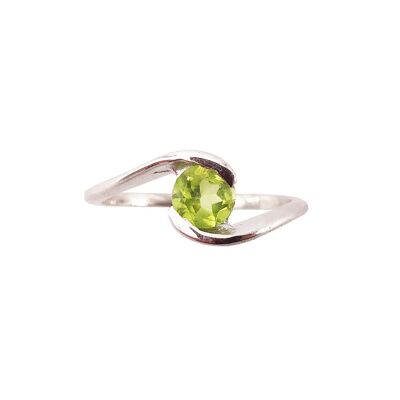 Anillo Peridoto "Doriane" - Plata 925