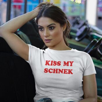 T-shirt kiss my schnek 1