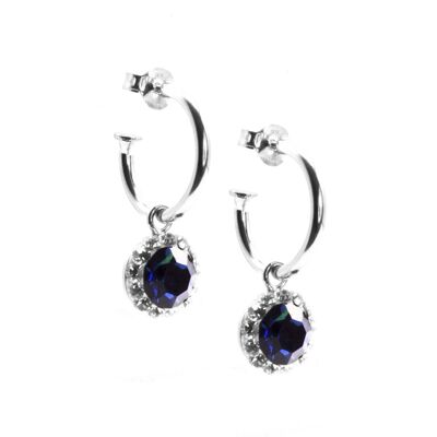 Hoop earrings Janice 925 silver