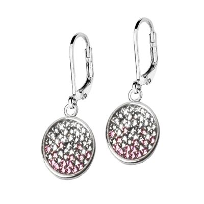 Earrings Celina 925 silver rhodium plated
