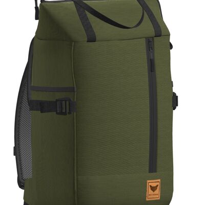 Purist SLIM | Backpack - tote bag - olive