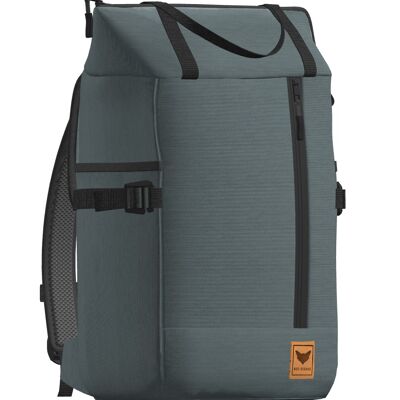 Purist SLIM | Backpack - tote bag - grey