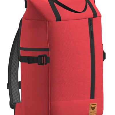 Purist SLIM | Backpack - tote bag - red