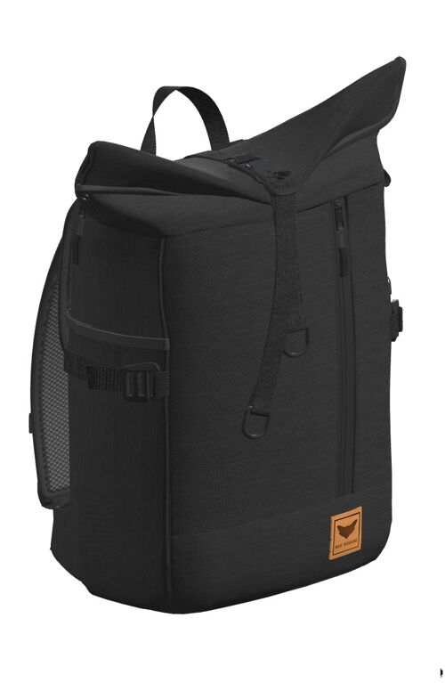 Purist SLIM | Backpack -  Rolltop - schwarz