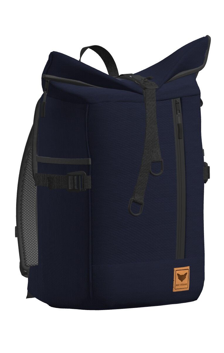 Purist SLIM | Backpack - roll top - night blue