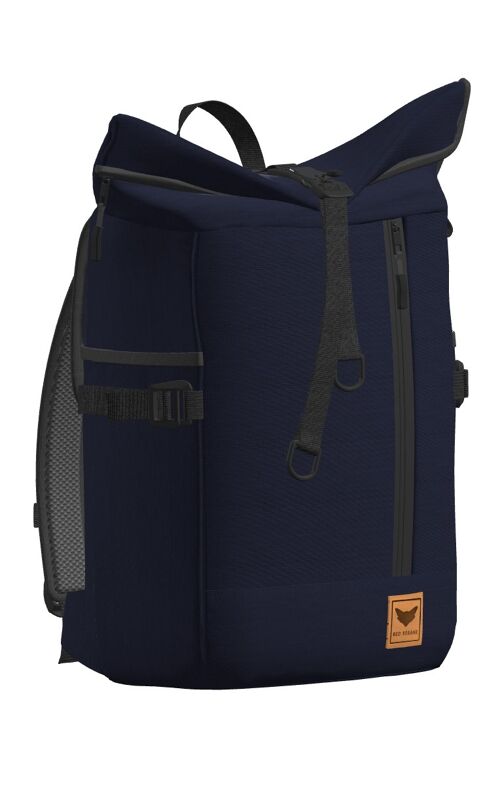 Purist SLIM | Backpack -  Rolltop - nachtblau