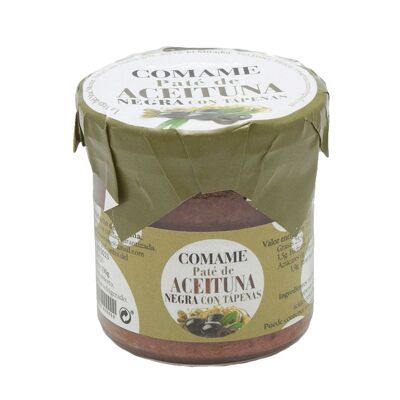 Paté casero de olivada aceituna negra con tápena 130 g