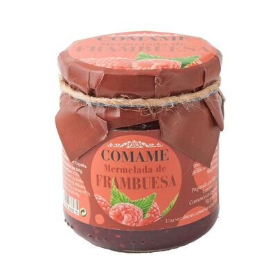 Mermelada casera de frambuesa en conserva 210 g