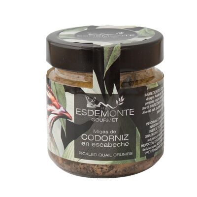 Migas de codorniz en escabeche 223 ml gourmet