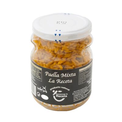 Paella mixta con marisco, carne y verduras en conserva 250 g