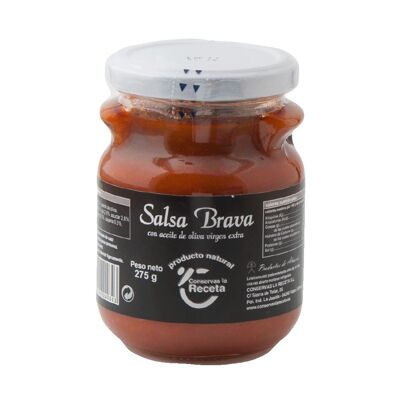 Salsa brava con aceite de oliva virgen extra en conserva 275 g