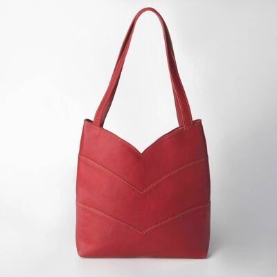 Red Dahlia Tote