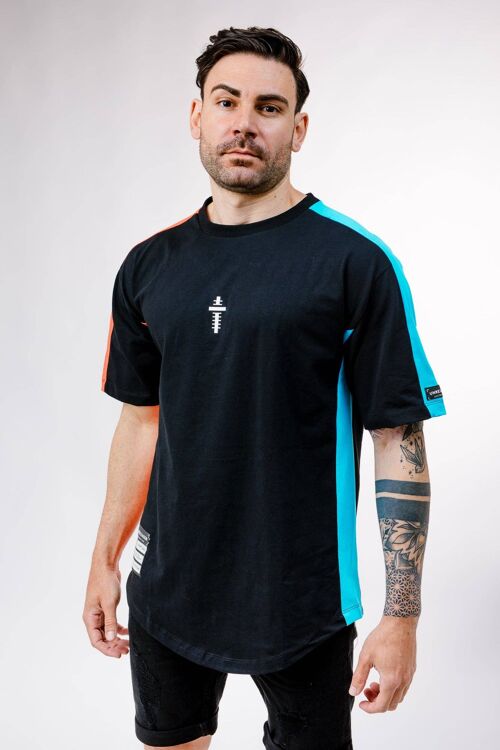 Oversize T-Shirt UNRELEASED U21 “U008" - Black/Black