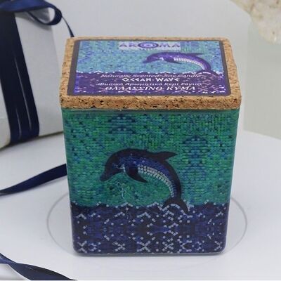 Soy Candle Dolphins - Aroma Ocean Wave