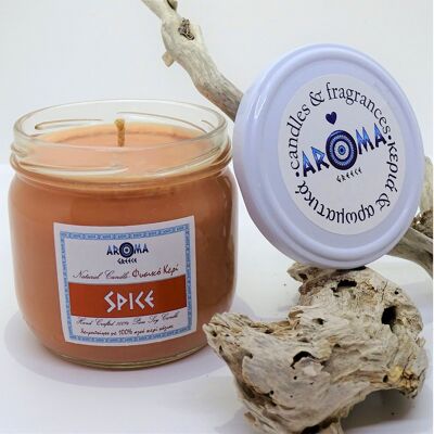 Aroma Jar Spice Soy Candle