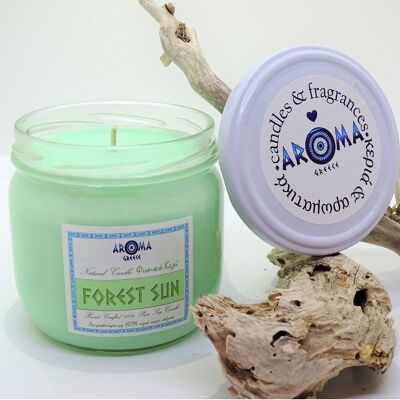 Aroma Jar Forest Sun Soy Candle