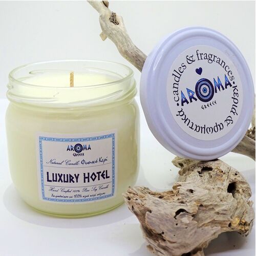 Aroma Jar Luxury Hotel Soy Candle