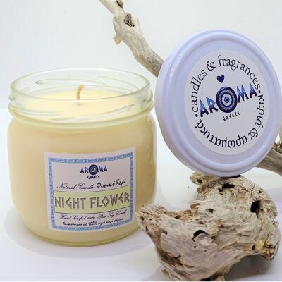 Aroma Jar Night Flower Soy Candle