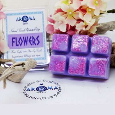 Aroma Flowers - Wax Melt Clamshell