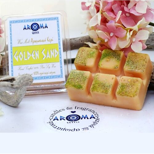 Aroma Golden Sand - Wax Melt Clamshell