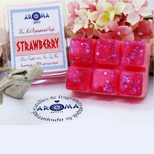 Aroma Strawberry - Wax Melt Clamshell