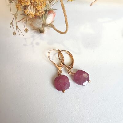 ANIA Ruby earrings from India