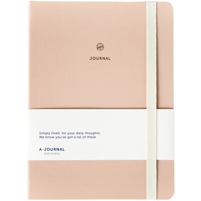 A-Journal Notizbuch - Beige