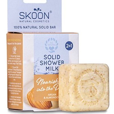 Solid Shower Milk Nourishing into the deep 2 in 1
