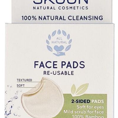 Face pads reusable (2-sided)