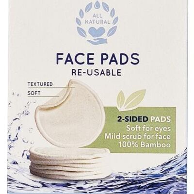 Face pads reusable (2-sided)