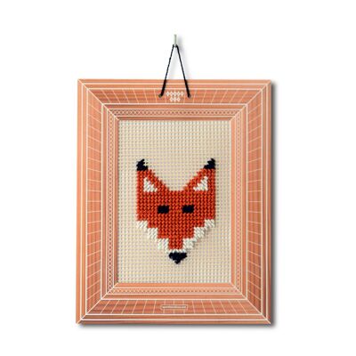 Embroidery kit fox