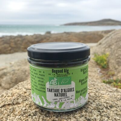 Natural seaweed tartare