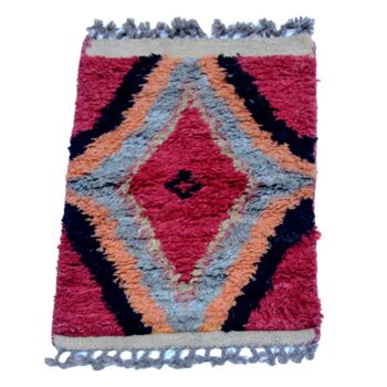 Tapis Moelleux Berbère Cornell Rouge 3