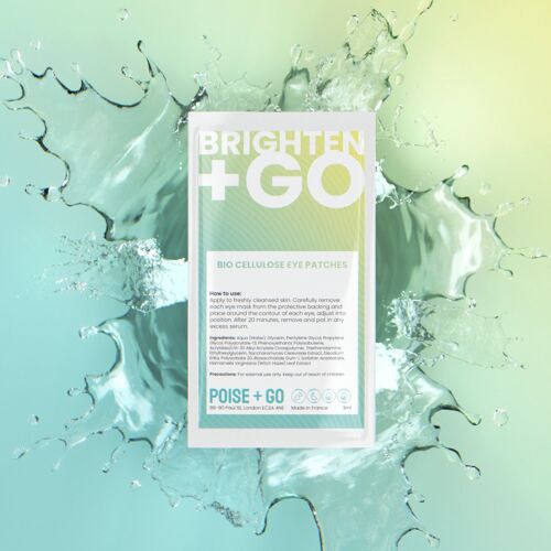 Brighten + Go - Bio Cellulose Eye Patches