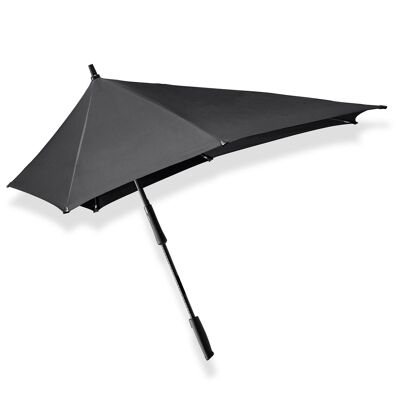 Senz° XXL stick storm umbrella pure black
