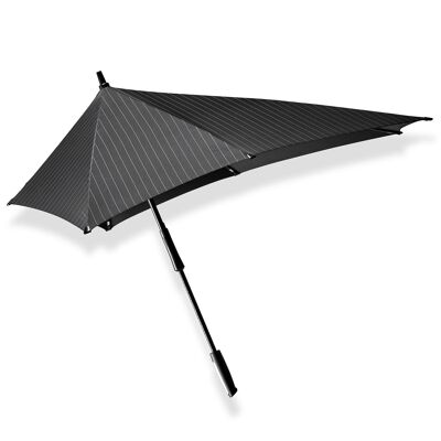 Senz° XXL stick storm umbrella pure black Business