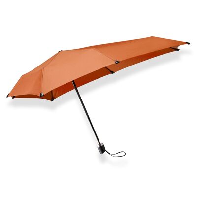 Senz° Mini foldable storm umbrella tomato cream