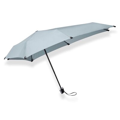 Senz° Mini foldable storm umbrella chalk blue