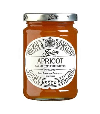 Confiture d'abricot 340gr. Tiptree.