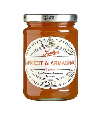 Confiture Abricot & Armagnac 340gr. tiptree