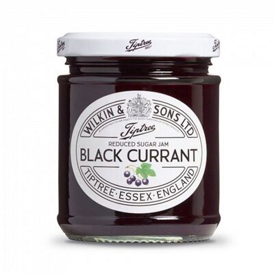 Black Currant Jam Reduced Sugar 200gr. tiptree